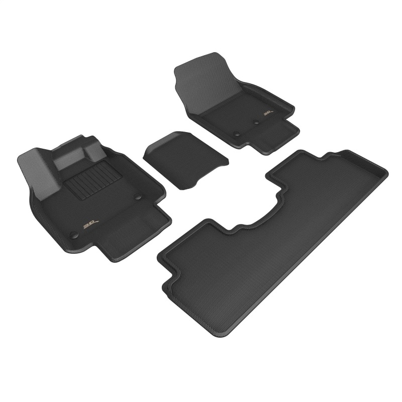 Nissan Ariya Floor Mats - 3D MAXpider - Kagu - Black - `23-`26